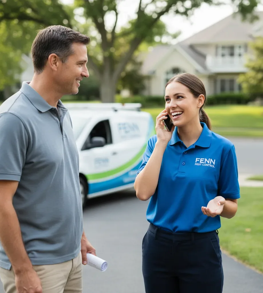 Fenn Pest Control customer support in Morris